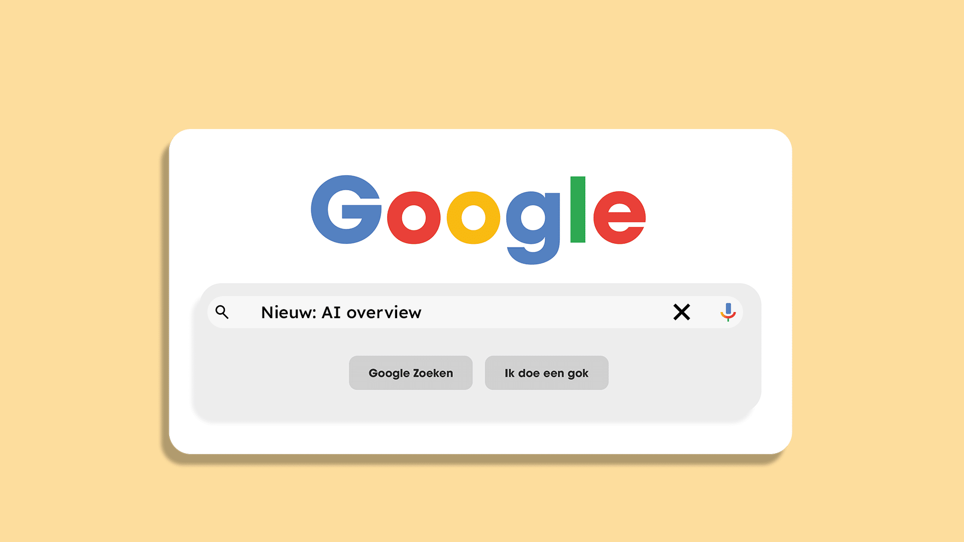 Nieuw in Google: AI overview